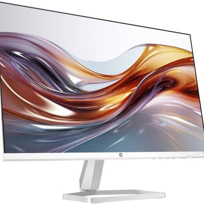 HP 524sa Series 5 23.8" FHD Monitor, Integrated Speakers, White Color