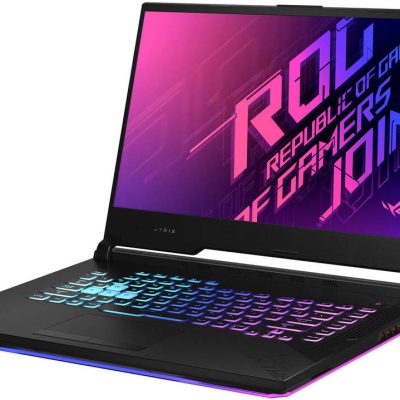 Asus ROG Strix G512LV Gaming Laptop, 15.6" FHD 144Hz Display, Intel Core i7-10750H Processor, 16GB RAM, 512GB SSD, GeForce RTX 2060 6GB Laptop GPU, English K/B, Win11, Black