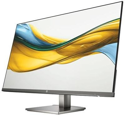 HP Series 5 27 inch FHD Monitor - 527da, Integrated Speakers, Height/Tilt Adjustable Black Color