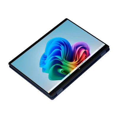 HP OmniBook X Flip 14 Ai Laptop, 14" 2K Touch IPS Display, Intel Core Ultra 7 355, 16GB LPDDR5x RAM, 1TB SSD, Intel Arc 140V 8GB, Copilot+ NextGen AI PC, Backlit Keyboard, Win 11, Blue