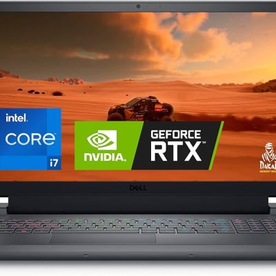 Dell G15 5530 Gaming Laptop, 15.6" FHD 120Hz Display, Intel Core i7-13650HX, 16GB RAM, 1TB SSD, NVIDIA GeForce RTX 4060 8GB, Backlit ENG-ARAB Keyboard, Win11, Black 