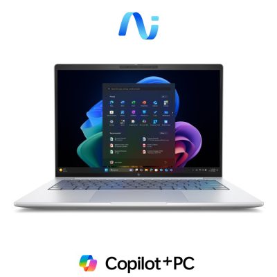 HP EliteBook 8 G1i 14  Notebook - WUXGA - 60 Hz - Intel Core Ultra 7 225U - vPro Technology - 16 GB - 512GB SSD - English Keyboard - Glacier Silver Aluminum - Intel Chip - 1920 x 1200 - Win 11