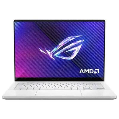 ASUS ROG Zephyrus G14 GA403UM Gaming Laptop, 14" 3K OLED 120Hz Display, AMD Ryzen 9 270, 16GB RAM, 1TB SSD, GeForce RTX 5060 8GB GPU, English KB, Win 11, Platinum White